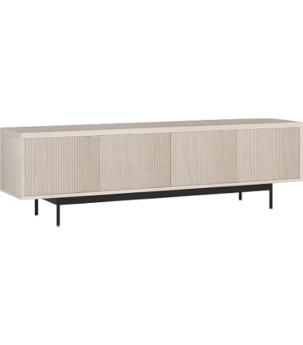 Amazon.com: Meble Furniture Soho 4 Wall Unit Entertainment Center